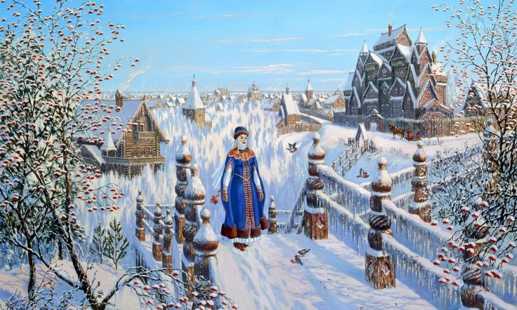 Зима в традициях русского народа